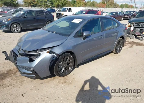 2025 Toyota Corolla Se from USA, damaged, VIN 5YFS4MCE9SP252138